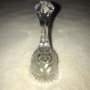 Vintage Leonard Lead Crystal Collector’s Bell